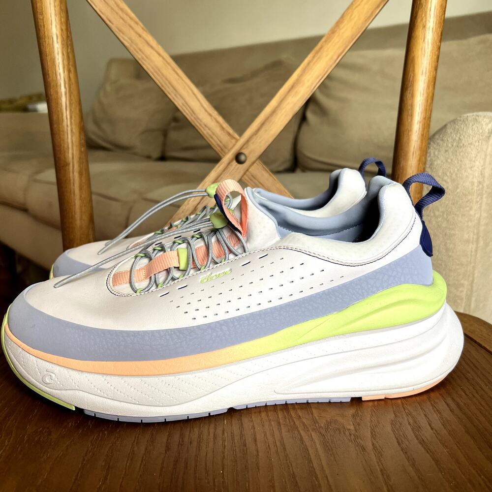 Clove Unisex Forte 2 Lilac Peach Melon Nursing Sneakers Size W 11.5 M 10 - Picture 4 of 7